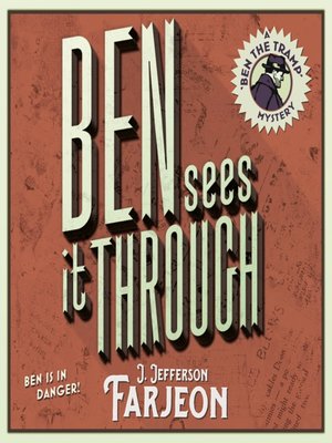 cover image of Ben Sees It Through